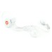 Mini Wireless Bluetooth Earphone For Smartphones  - White (including a Mono Earpiece)