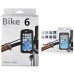 Multifunctional Shockproof Bike Holder Mount Case for iPhone 6 4.7 inch - Black