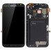 N7105 I317 T889 LCD Assembly Glass Touch Digitizer + LCD Display Screen + Middle Frame + Home Button + Flex Cable Front Housing Replacement Part For Samsung Galaxy Note 2 - Gray