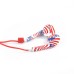 National Flag Earphone With Microphone And Volume Control Button - USA