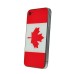 National Flags Hard Back Cover with Glass Surface for Apple iPhone 4 - Canada