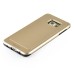 New 2 In 1 Fashion Hybrid Plastic And TPU Anti-Skid Dust-Proof Back Cover Case For Samsung Galaxy S6 Edge Plus - Gold