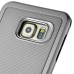 New 2 In 1 Fashion Hybrid Plastic And TPU Anti-Skid Dust-Proof Back Cover Case For Samsung Galaxy S6 Edge Plus - Gray