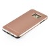 New 2 In 1 Fashion Hybrid Plastic And TPU Anti-Skid Dust-Proof Back Cover Case For Samsung Galaxy S6 Edge Plus - Rose Gold