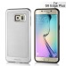 New 2 In 1 Fashion Hybrid Plastic And TPU Anti-Skid Dust-Proof Back Cover Case For Samsung Galaxy S6 Edge Plus - Silver