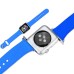 New Arrival Fresh Solid Color Soft Silicone Band Strap For Apple Watch 38 mm Version - Blue