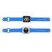 New Arrival Fresh Solid Color Soft Silicone Band Strap For Apple Watch 38 mm Version - Blue