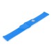 New Arrival Fresh Solid Color Soft Silicone Band Strap For Apple Watch 38 mm Version - Blue