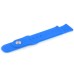 New Arrival Fresh Solid Color Soft Silicone Band Strap For Apple Watch 38 mm Version - Blue