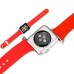 New Arrival Fresh Solid Color Soft Silicone Band Strap For Apple Watch 38 mm Version - Red