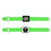 New Arrival Fresh Solid Color Soft Silicone Band Strap For Apple Watch 42 mm Version - Green