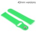 New Arrival Fresh Solid Color Soft Silicone Band Strap For Apple Watch 42 mm Version - Green