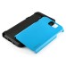 New Arrival TPU And PC Protective Back Case For Samsung Galaxy Note 5 - Blue