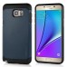 New Arrival TPU And PC Protective Back Case For Samsung Galaxy Note 5 - Dark Blue