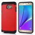 New Arrival TPU And PC Protective Back Case For Samsung Galaxy Note 5 - Red