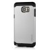 New Arrival TPU And PC Protective Back Case For Samsung Galaxy Note 5 - Silver