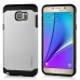 New Arrival TPU And PC Protective Back Case For Samsung Galaxy Note 5 - Silver