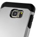 New Arrival TPU And PC Protective Back Case With Kickstand For Samsung Galaxy Note 5 - Silver