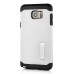 New Arrival TPU And PC Protective Back Case With Kickstand For Samsung Galaxy Note 5 - White