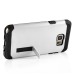 New Arrival TPU And PC Protective Back Case With Kickstand For Samsung Galaxy Note 5 - White