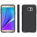 New Arrive 2 In 1 Armor PC And TPU Protective Back Case Cover For Samsung Galaxy Note 5 - Black