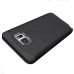 New Arrive 2 In 1 Armor PC And TPU Protective Back Case Cover For Samsung Galaxy Note 5 - Black