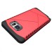 New Arrive 2 In 1 Armor PC And TPU Protective Back Case Cover For Samsung Galaxy Note 5 - Red