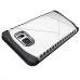 New Arrive 2 In 1 Armor PC And TPU Protective Back Case Cover For Samsung Galaxy Note 5 - Silver