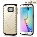 New Arrive 2 In 1 Armor PC And TPU Protective Back Case Cover For Samsung Galaxy S6 Edge Plus - Gold