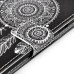 New Arrive Fashion Colorful Drawing Printed Black White Dreamcatcher PU Leather Flip Wallet Stand Case With Card Slots For Samsung Galaxy S5 G900