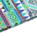 New Arrive Fashion Colorful Drawing Printed  Blue Tribe PU Leather Flip Wallet Stand Case With Card Slots For iPhone 5 / 5s