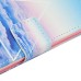 New Arrive Fashion Colorful Drawing Printed Clouds In Blue Sky PU Leather Flip Wallet Stand Case With Card Slots For iPhone 5 / 5s