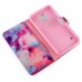 New Arrive Fashion Colorful Drawing Printed Fantastic Clouds PU Leather Flip Wallet Stand Case With Card Slots For Samsung Galaxy S5 G900