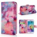 New Arrive Fashion Colorful Drawing Printed Fantastic Clouds PU Leather Flip Wallet Stand Case With Card Slots For Samsung Galaxy S6 Edge