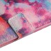 New Arrive Fashion Colorful Drawing Printed Fantastic Clouds PU Leather Flip Wallet Stand Case With Card Slots For iPhone 5c