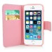 New Arrive Fashion Colorful Drawing Printed  Feather  PU Leather Flip Wallet Stand Case With Card Slots For iPhone 5 / 5s