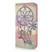 New Arrive Fashion Colorful Drawing Printed Yellow Dreamcatcher PU Leather Flip Wallet Stand Case With Card Slots For Samsung Galaxy S5 G900