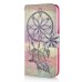 New Arrive Fashion Colorful Drawing Printed Yellow Dreamcatcher PU Leather Flip Wallet Stand Case With Card Slots For Samsung Galaxy S6 Edge