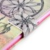 New Arrive Fashion Colorful Drawing Printed Yellow Dreamcatcher PU Leather Flip Wallet Stand Case With Card Slots For Samsung Galaxy S6 Edge