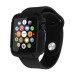 New Arrive Refreshing Solid Color TPU Case Cover For Apple Watch 38 mm - Black