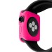 New Arrive Refreshing Solid Color TPU Case Cover For Apple Watch 38 mm - Magenta