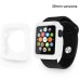 New Arrive Refreshing Solid Color TPU Case Cover For Apple Watch 38 mm - White