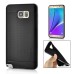 New Arrive Slim Bumblebee Black Silicone Hard PC Frame Back Case Cover For Samsung Galaxy Note 5 - Grey