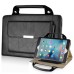 New Carrying Handbag PU Leather Smart Stand Case Cover For iPad Mini 4 - Black