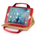 New Carrying Handbag PU Leather Smart Stand Case Cover For iPad Mini 4 - Red