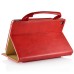 New Carrying Handbag PU Leather Smart Stand Case Cover For iPad Mini 4 - Red