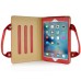 New Carrying Handbag PU Leather Smart Stand Case Cover For iPad Mini 4 - Red