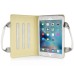 New Carrying Handbag PU Leather Smart Stand Case Cover For iPad Mini 4 - White