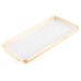 New Detached  Metal Bumper TPU Soft Transparent Clear Protective Back Case Cover For Samsung Galaxy Note 5 - Champagne Gold