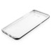 New Detached  Metal Bumper TPU Soft Transparent Clear Protective Back Case Cover For Samsung Galaxy S6 Edge Plus - Black